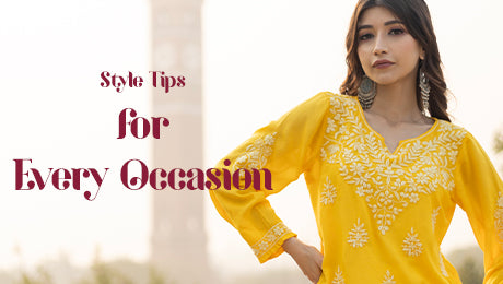 The Versatile Appeal of Short Chikankari Kurtas: Style Tips for Every Occasion