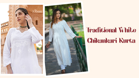 The Evolution and Styles of the Traditional White Chikankari Kurta Set