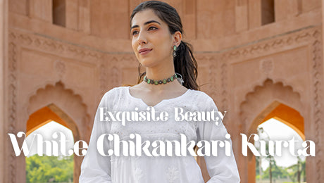 Discover the Exquisite Beauty of the White Chikankari Kurta