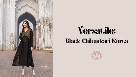 Versatile Outfit Ideas with a Black Chikankari Kurta